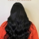 despues de poner extensiones de cabello natural